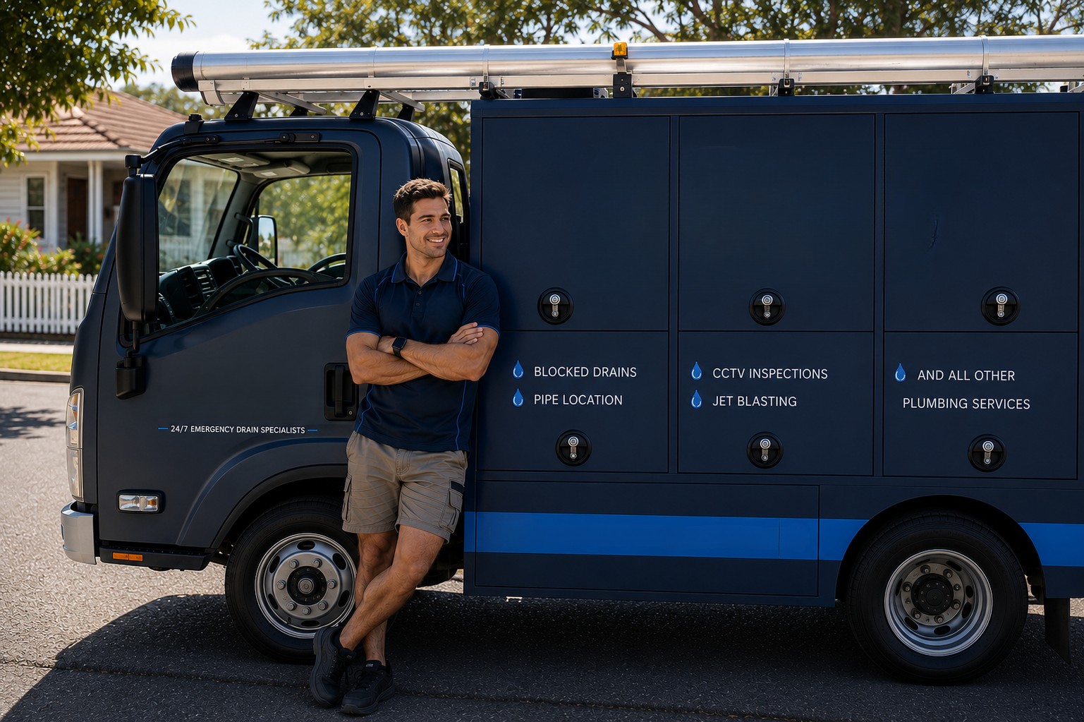 Plumber with Dover Heights Blocked Drains van